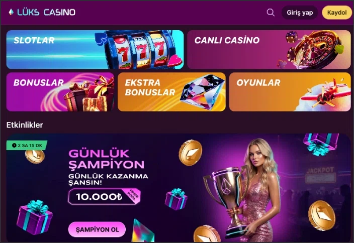 Luks Casino hesap güvenliği ve destek görseli